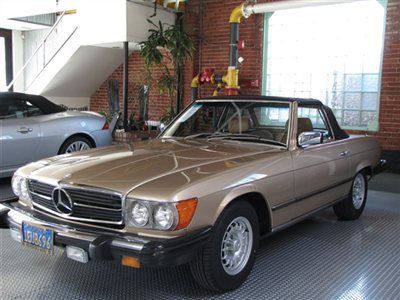 1982 mercedes benz 380sl original low miles with only 48,715 miles ca car