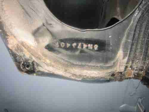 1968 Z28 Camaro Protecto Plate Rotisserie Restoration, image 11