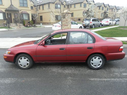 1996 toyota corolla dx sedan 4-door 1.8l