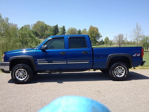 2004 chevy 2500 hd crew short bed 4x4 ls nice prior salvage rebuilt save