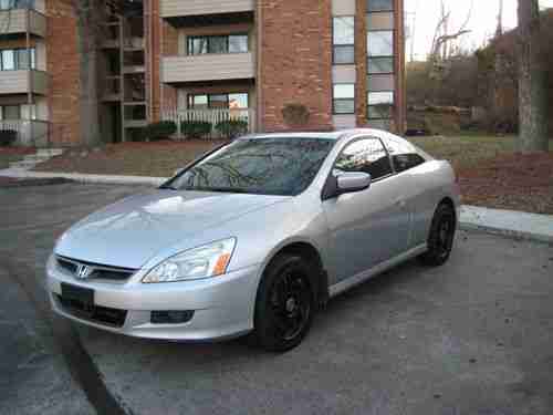 2006 HONDA ACCORD EX-L COUPE/SPORT/MANUAL!, image 2