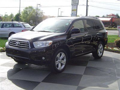 4 new tires / low miles toyota highlander suv heated seats sunroof 3rd row seats