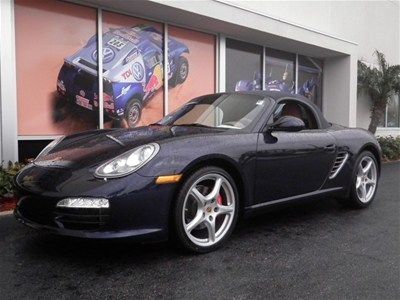 2009 porsche boxster s 3.4l blue