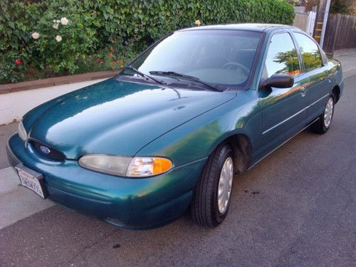 1997 ford contour, 4dr, 76k actual miles, a/t, cold a/c, ca smog l@@k!