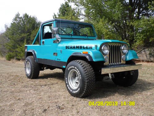 1983 jeep scrambler cj-8 laredo