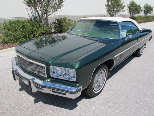 75 caprice classic convertible - outstanding original car!