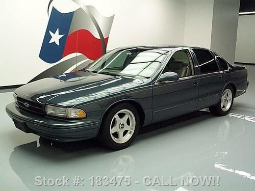 1995 chevy impala ss 5.7l v8 leather cd audio only 32k texas direct auto