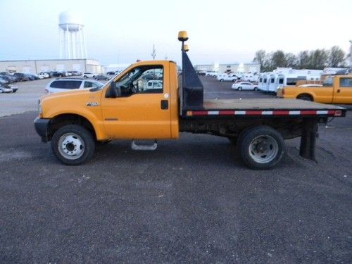 Ford f-450 xl 9ft knapheide flatbed 1-owner powerstroke diesel fleet maintained