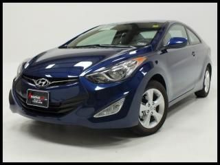 2013 hyundai elantra coupe  gs heated front seats xm fog lights 1.8l usb port