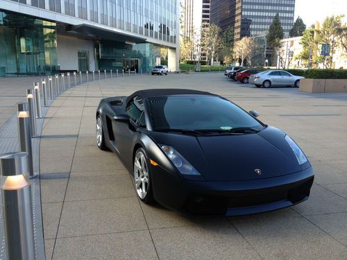 Lamborghini gallardo spyder -show car- all original, +36k in upgrades (tubi)...