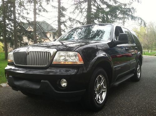 Lincoln 2003 aviator clean runs drives excellent awd leather third row navigatin