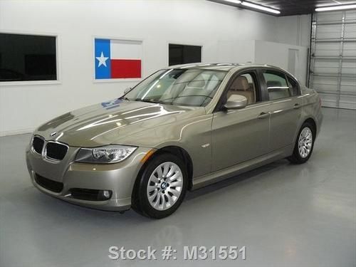 2009 bmw 328i sedan automatic sunroof wood trim 33k mi texas direct auto