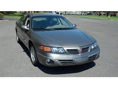 2001 pontiac bonneville se, one owner, carfax certified, dealer serviced