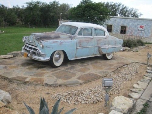 Rare 1953 chevrolet bel air 69 k on odometer!! converte