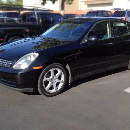 2004 infiniti g35 x sedan 4-door 3.5l