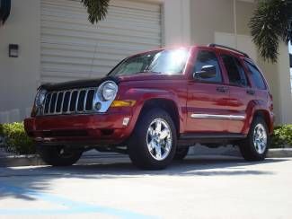 2006 jeep liberty limited leather sunroof runs great financing availible