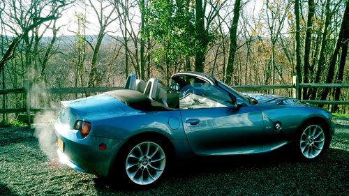 2004 bmw z4 2.5i  in absolutely brand new condition with 8500 miles no reserve