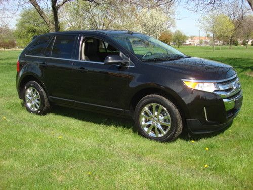 2013 ford edge limited_awd_htd seats_navi_back up camra__clear title_no reserve