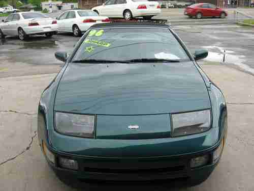 96 300ZX CONVERTIBLE! 83K Miles! NO RESERVE!!! Cobalt Green Pearl! Non Turbo, image 4