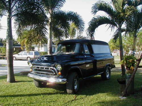 1955 chevrolet panel truck