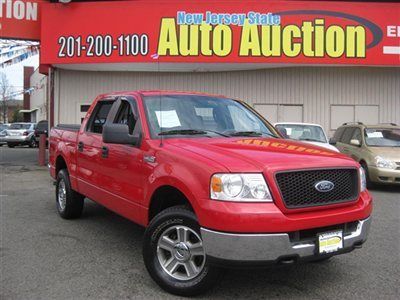 2005 f-150 xlt super crew cab 4dr 4wd 4 wheel drive carfax certified low reserve