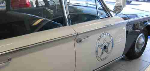 1960 FORD FAIRLANE 500 MAYBERRY RFD PERIOD CORRECT POLICE INTERCEPTOR CAR, image 6