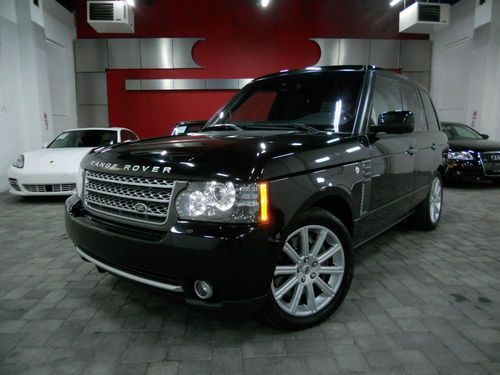 2010 land rover range rover supercharged sport utility 4-door 5.0l