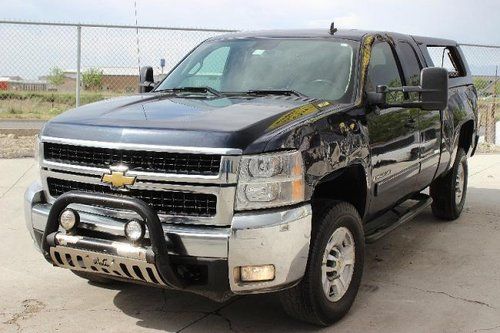 2007 chevrolet silverado 2500hd lt 4wd damaged salvage loaded runs! wont last!!