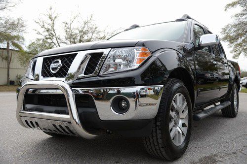 2011 nissan frontier sl 4.0l v6 crew cab leather heated seats bluetooth alloys
