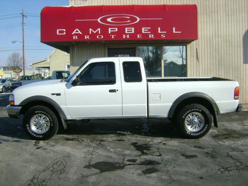 1999 ford ranger extended cab xlt 4x4 3.0l v6 automatic non-smoker new car trade