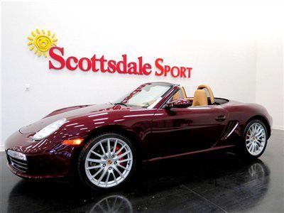 06 boxster s * only 21k mi * 6sp * sport pkg * htd seats * carrera classic whls