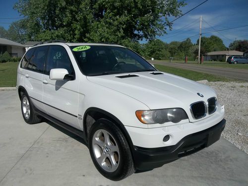 * no reserve * 2001 bmw x5 3.0i sport utility luxury suv fully loaded nr n/r