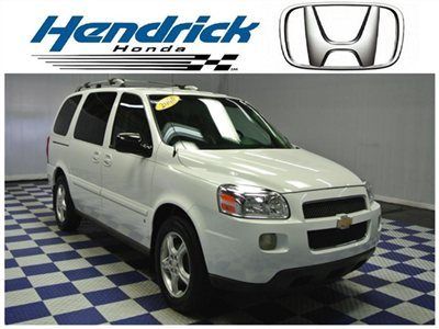 2006 chevrolet uplander lt - warranty - dvd - pwr doors - local trade ( 2423a )