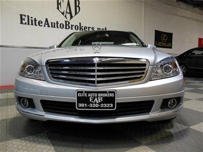 2010 c300 4matic 24k-p01 pkg-sat radio-bluetooth-carfax certified