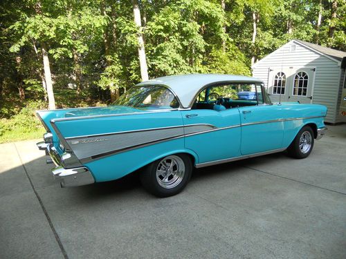 1957 chevy bel air 4 door hard top