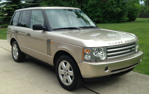 2003 land rover range rover hse sport utility 4-door 4.4l