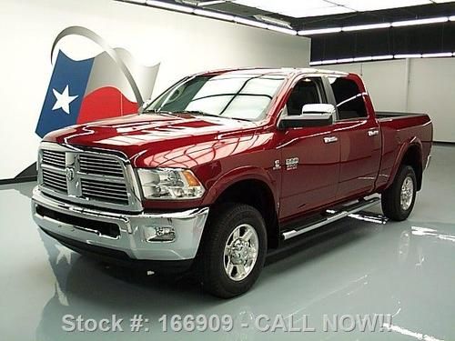 2012 dodge ram 2500 4x4 laramie crew diesel sunroof nav texas direct auto