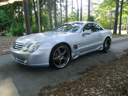 2003 mercedes-benz sl500 lorinser pkg staggered 20's over $80k in custom work