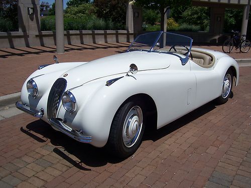 1952 jaguar xk120 ots (open two seater)