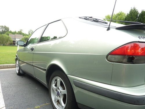 Saab 9-3 scarce 2-door. 2 georgia owners, turbo, auto, leather, needs some work.