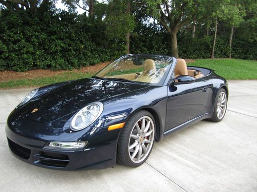 2007 porsche 911 carrera s convertible 2-door 3.8l