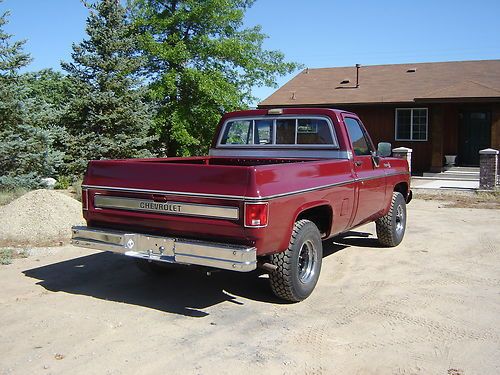 1976 Chevrolet K10 Cheyenne Fleetside Short Bed Regular Cab Four Wheel Drive, US $23,000.00, image 9