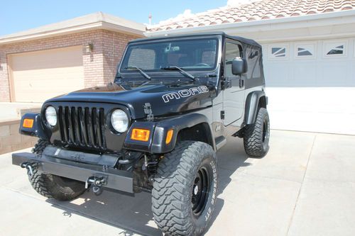 2004 jeep wrangler unlimited 4.0l lifted ome