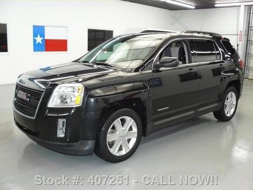 2010 gmc terrain slt sunroof leather nav rear cam 42k  texas direct auto