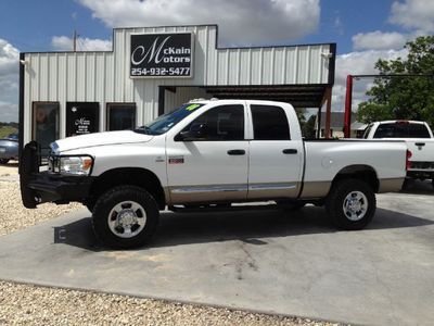 2008 dodge ram 3500 6.7l cummins diesel automatic 4x4 laramie leather 1ton srw