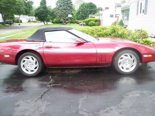 1989 chevy corvette convertible