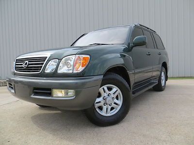 98 lexus lx470 v8 4x4 3rd-row michelin (fully loaded) carafx clean sharp tx !!!!