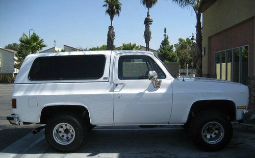 1989 chevrolet blazer silverado sport utility 2-door 5.7l