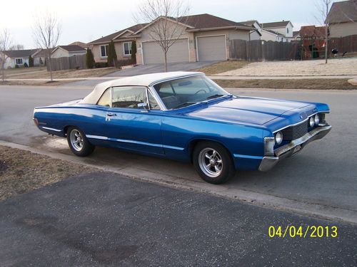 1968 mercury monterey base 6.4l