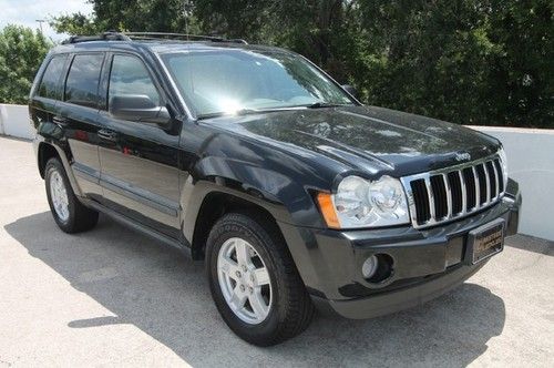 07 grand cherokee navigation laredo we finance texas black tan leather 68k miles